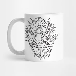 gamabr seni  jamur Mug